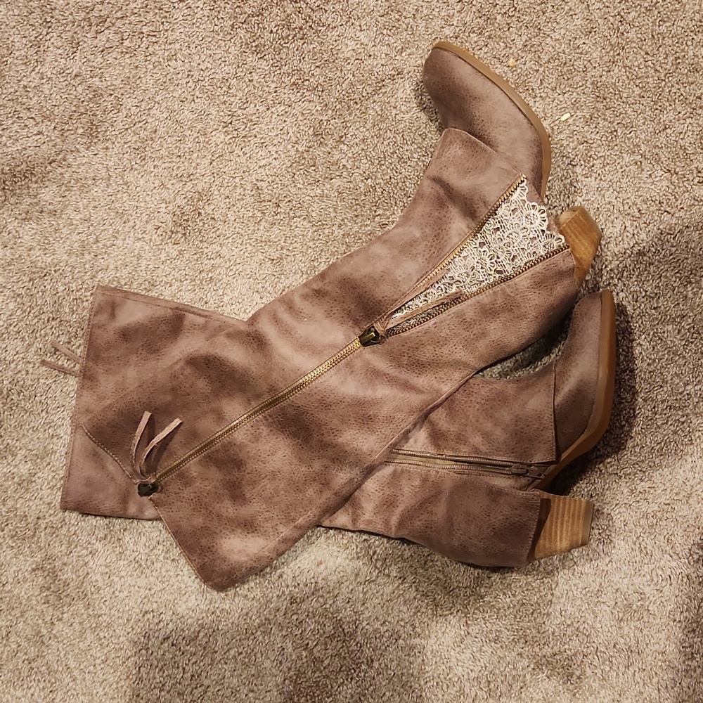 Light Brown Boots
